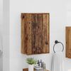 vidaXL Bathroom Cabinet Wall-mounted Old Wood 39 x 23.5 x 65 cm