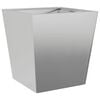 vidaXL Garden Planter 40x40x40 cm Galvanised Steel