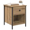 vidaXL Bedside Cabinet Artisan Oak 40 x 42 x 50 cm Engineered Wood
