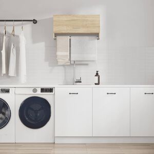 vidaXL Wardrobe Sonoma Oak 70x32,5x35 cm Engineered Wood