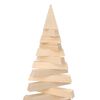 vidaXL Wooden Christmas Tree for Decoration 210 cm Solid Wood Pine