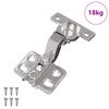 vidaXL Hinge 254 pcs Nickel 26 mm Iron