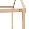 vidaXL High Sleeper Bed without Mattress 80x200 cm Solid Wood Pine