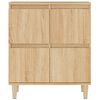 vidaXL Sideboard Sonoma Oak 60x35x70 cm Engineered Wood