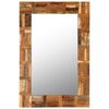 vidaXL Wall Mirror Solid Reclaimed Wood 60x90 cm