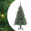 vidaXL Artificial Christmas Tree with 150 LEDs with Stand Green 120 cm