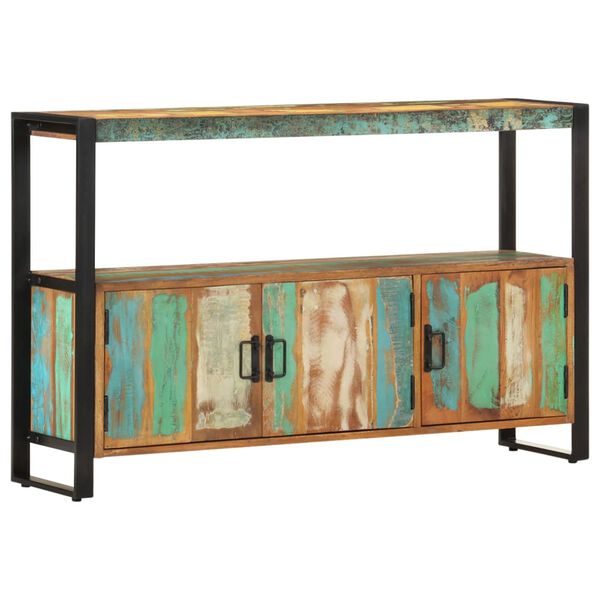 vidaXL Sideboard 120x30x75 cm Solid Reclaimed Wood