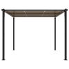 vidaXL Garden Gazebo Anthracite 3x3 m Aluminium