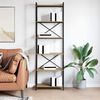 vidaXL Bookshelf Artisan Oak 60 x 30 x 190 cm Engineered Wood