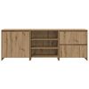 vidaXL Sideboard 3 pcs Artisan Oak 70 x 41 x 75 cm Engineered Wood