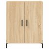 vidaXL Sideboard Sonoma Oak 69.5x34x90 cm Engineered Wood