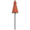 vidaXL Garden Parasol Terracotta 200x224 cm Aluminium