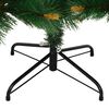 vidaXL Artificial Hinged Christmas Tree with Stand 240 cm