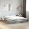 vidaXL Bed Frame without Mattress Grey Sonoma 150x200 cm King Size Engineered Wood