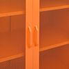 vidaXL Storage Cabinet Orange 80x35x101.5 cm Steel