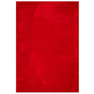 vidaXL Rug HUARTE Short Pile Soft and Washable Red 160x230 cm