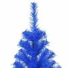 vidaXL Christmas Tree with 300 LEDs with Stand Blue 180 cm PVC