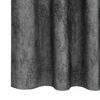 vidaXL Velvet Curtains with Curtains 2 pcs Grey 245 x 140 cm Velvet