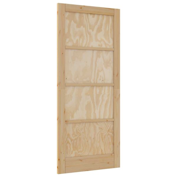 vidaXL Interior Door ORKDAL Brown 86 x 198.5 cm Plywood