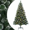vidaXL Artificial Christmas Tree 120 cm 150 LEDs Warm White