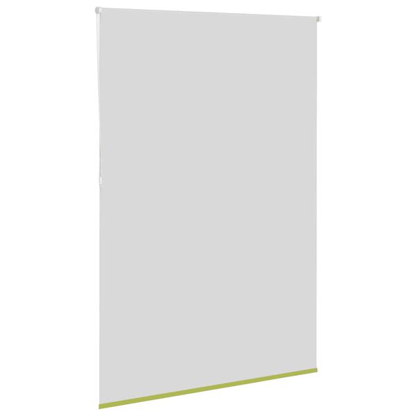 vidaXL Roller Blind Blackout Leaves Green 155x210 cm Fabric Width 151.6 cm Polyester