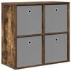 vidaXL Sideboard Smoked Oak 68.5 x 32 x 67 cm