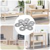 vidaXL Washers 9000 pcs Silver Iron