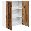 vidaXL Hanging Cabinet Old Wood 80 x 31 x 100 cm Engineered Wood