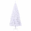 vidaXL Artificial Christmas Tree with Stand White 240 cm PVC and Steel