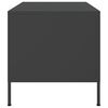 vidaXL Coffee Table Black 68x50x50.5 cm Steel