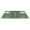 vidaXL Family Tent Tunnel 8-Person Green Waterproof
