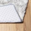 vidaXL Shaggy Rug High Pile NAVARRA Silver Grey 160x230 cm Polyester