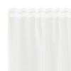 vidaXL Lace Curtain with Curtains White 750 x 100 cm Polyester