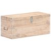 vidaXL Chest 90x40x40 cm Solid Acacia Wood