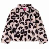 Kids' Coat Faux Fur Light Pink 92