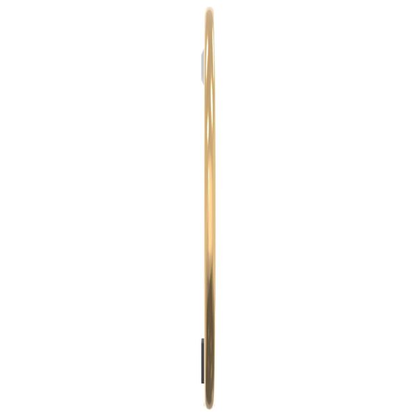vidaXL Wall Mirror Gold &Oslash; 30 cm Round