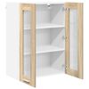 vidaXL Hanging Cabinet Sonoma Oak 60 x 31 x 80 cm Engineered Wood