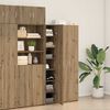 vidaXL Highboard 2 pcs Artisan Oak 30 x 42.5 x 185 cm
