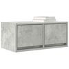 vidaXL TV Cabinet Concrete Grey 60x31x25.5 cm Engineered Wood