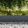 vidaXL Lawn Edging 50 pcs Anthracite 100 x 0.05 x 30 cm