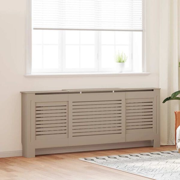 vidaXL MDF Radiator Cover 205 cm