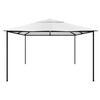 vidaXL Gazebo 4x4x3 m White 180 g/m&sup2;