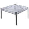 vidaXL Gazebo Cover Replacement 300 x 300 x 26 cm Transparent PVC