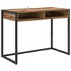vidaXL Desk with Storage Old Wood 100 x 50 x 75 cm Engineered Wood