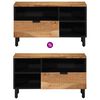 vidaXL TV Units Solid Acacia Wood 80 x 33.5 x 46 cm Engineered wood
