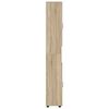 vidaXL Bathroom Cabinet Set TULUM Sonoma Oak 37 x 31.5 x 203 cm