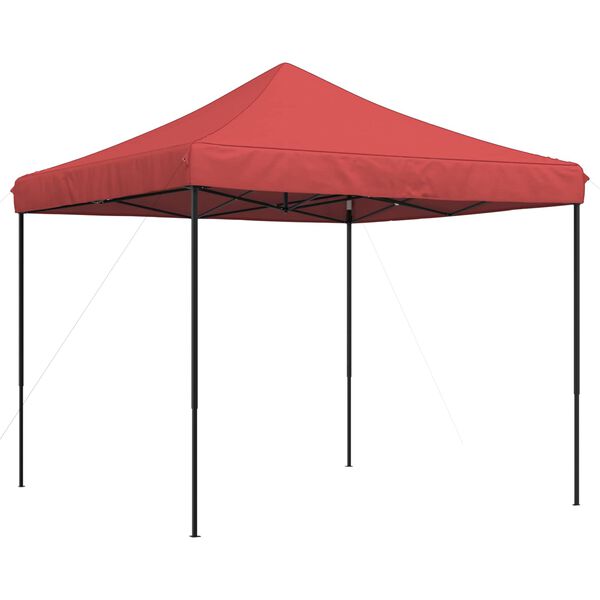 vidaXL Party Tent Folding Burgundy 292 x 292 x 315 cm Oxford Fabric