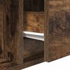 vidaXL TV Cabinets 2 pcs Smoked Oak 60x31x25.5 cm Engineered Wood
