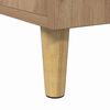 vidaXL Desk with Shelf Artisan Oak 140 x 50 x 75 cm Engineered Wood