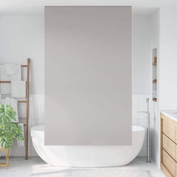 vidaXL Shower Roller Blind 120x240 cm Fabric Width 116 cm